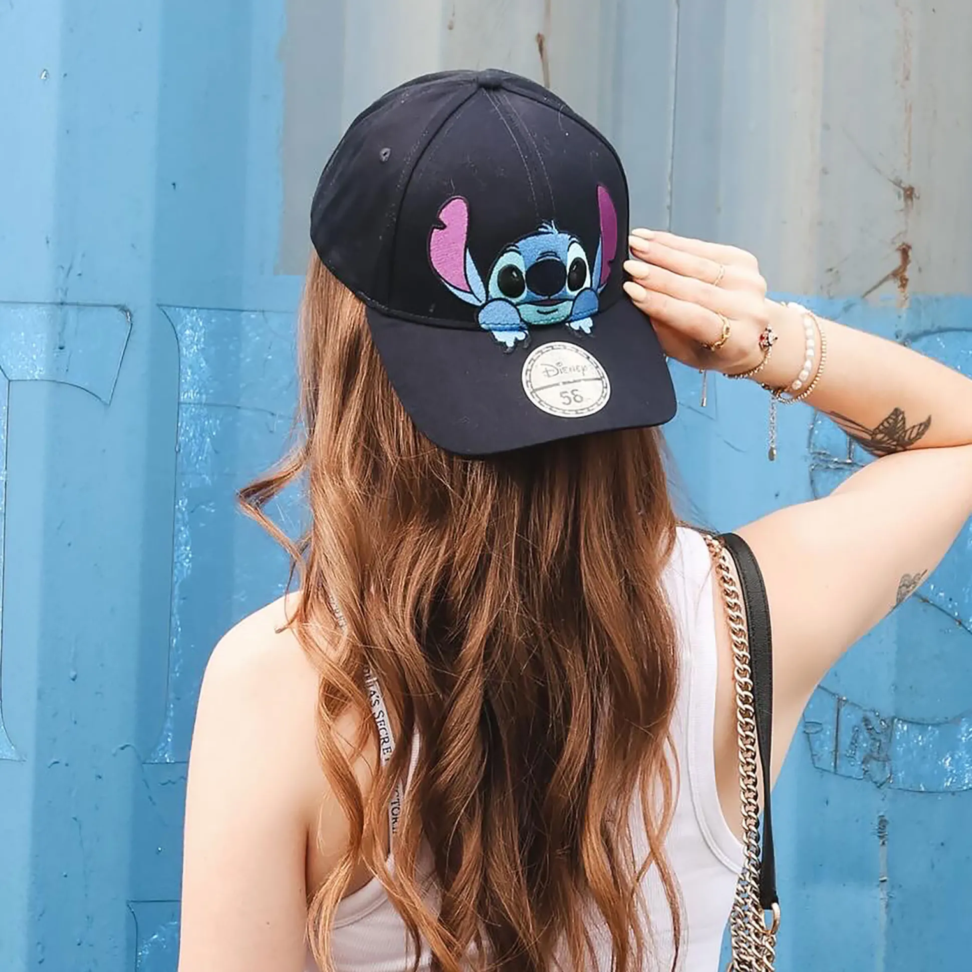 Lilo & Stitch - Stitch Honkbalpet Blauw