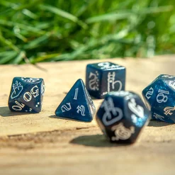 Llama Glitter RPG Dobbelstenen Set 7-delig