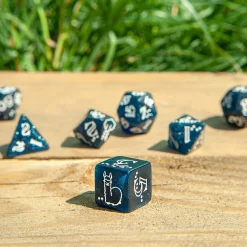 Llama Glitter RPG Dobbelstenen Set 7-delig