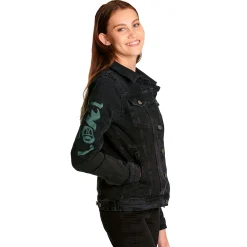 Loki - Logo spijkerjas dames zwart