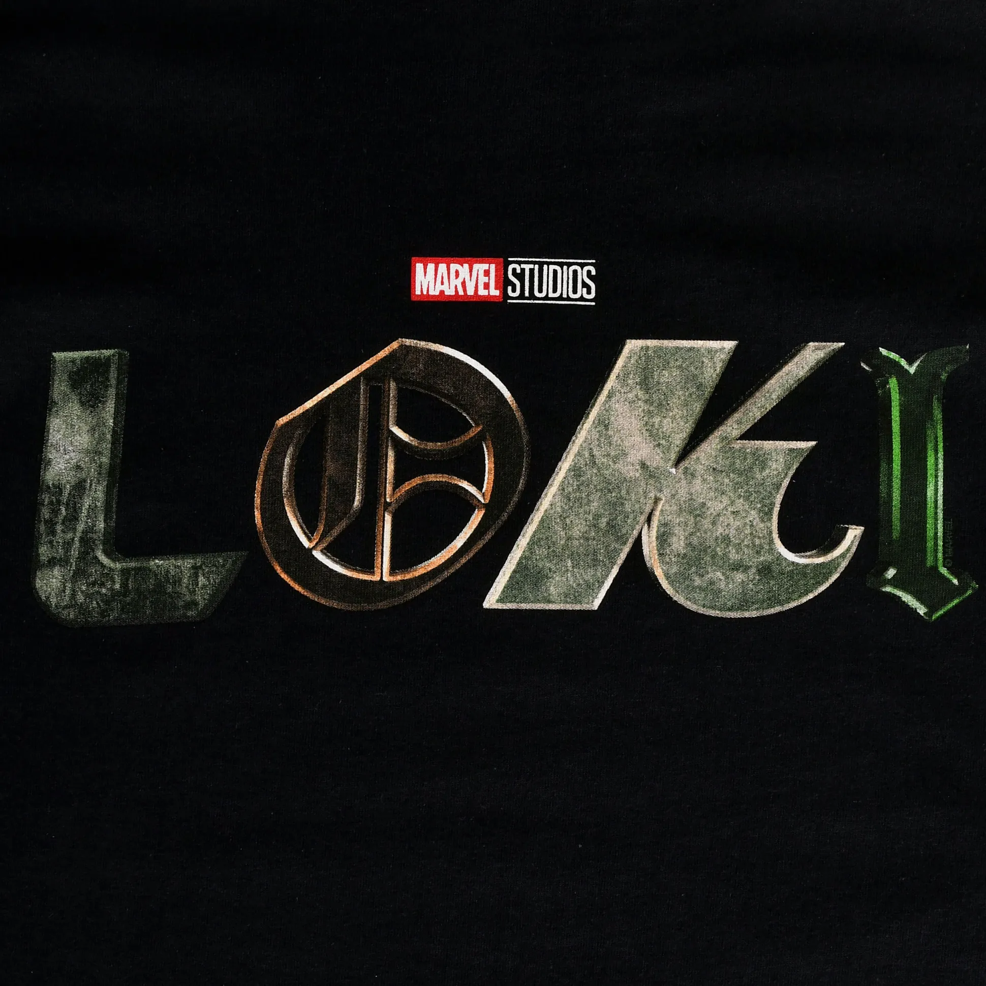 Loki - Logo T-Shirt zwart