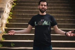 Loki - Logo T-Shirt zwart