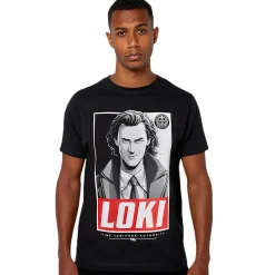 Loki Square T-Shirt zwart