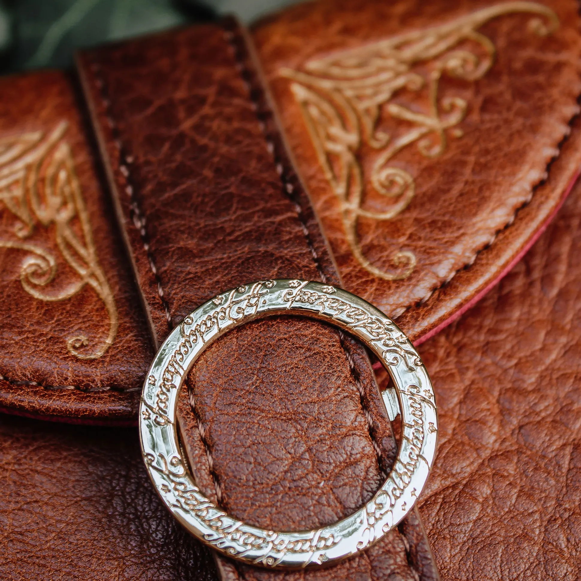 Lord of the Rings - De Ene Ring Portemonnee met Riemlus