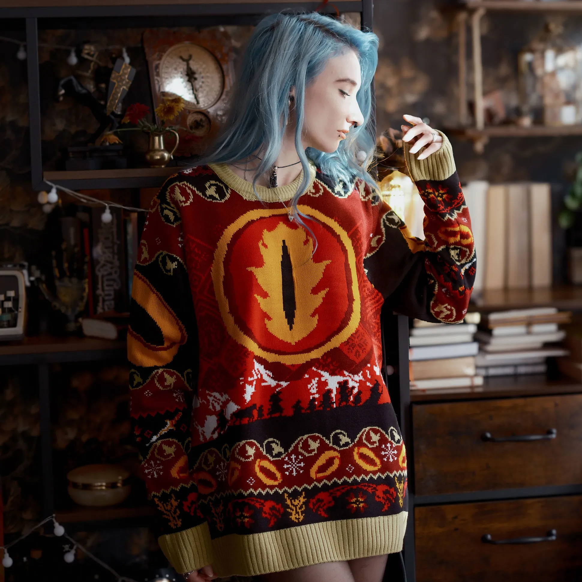 Lord of the Rings - De Ene Ring Gebreide Trui