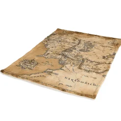 Lord of the Rings - Midden-Aarde Kaart Pluche Deken met Teddybont