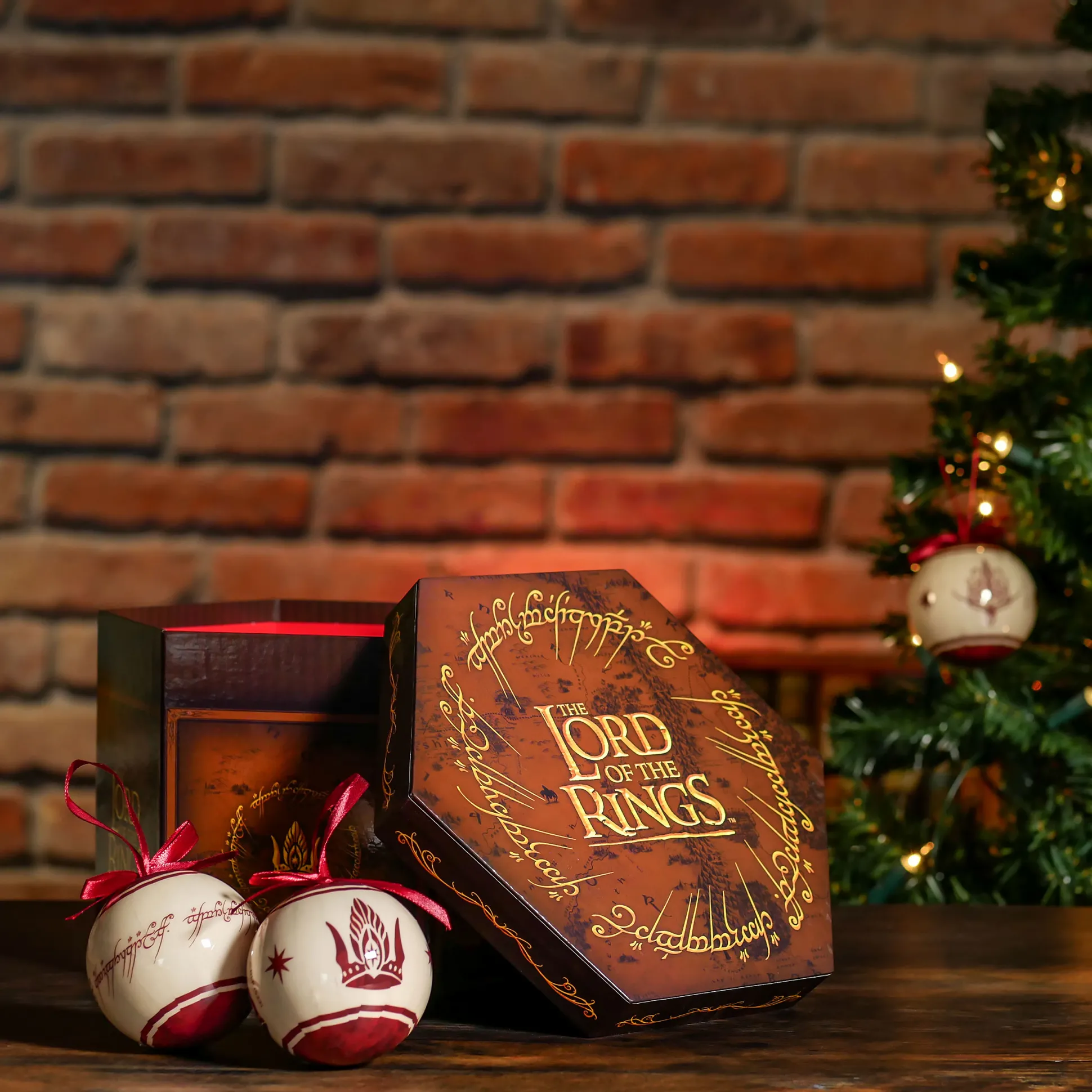 Lord of the Rings - Midden-aarde Symbolen Kerstboom Ballen 14st