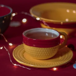 Luffy Strohoed Mok met Schoteltje - One Piece