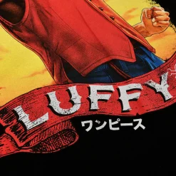 Luffy T-shirt zwart - One Piece