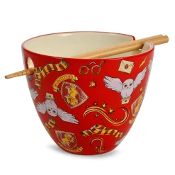 Magic Symbols Ramen Kom met Eetstokjes - Harry Potter