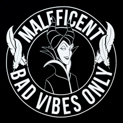 Maleficent - Bad Vibes Only Dames T-shirt Zwart