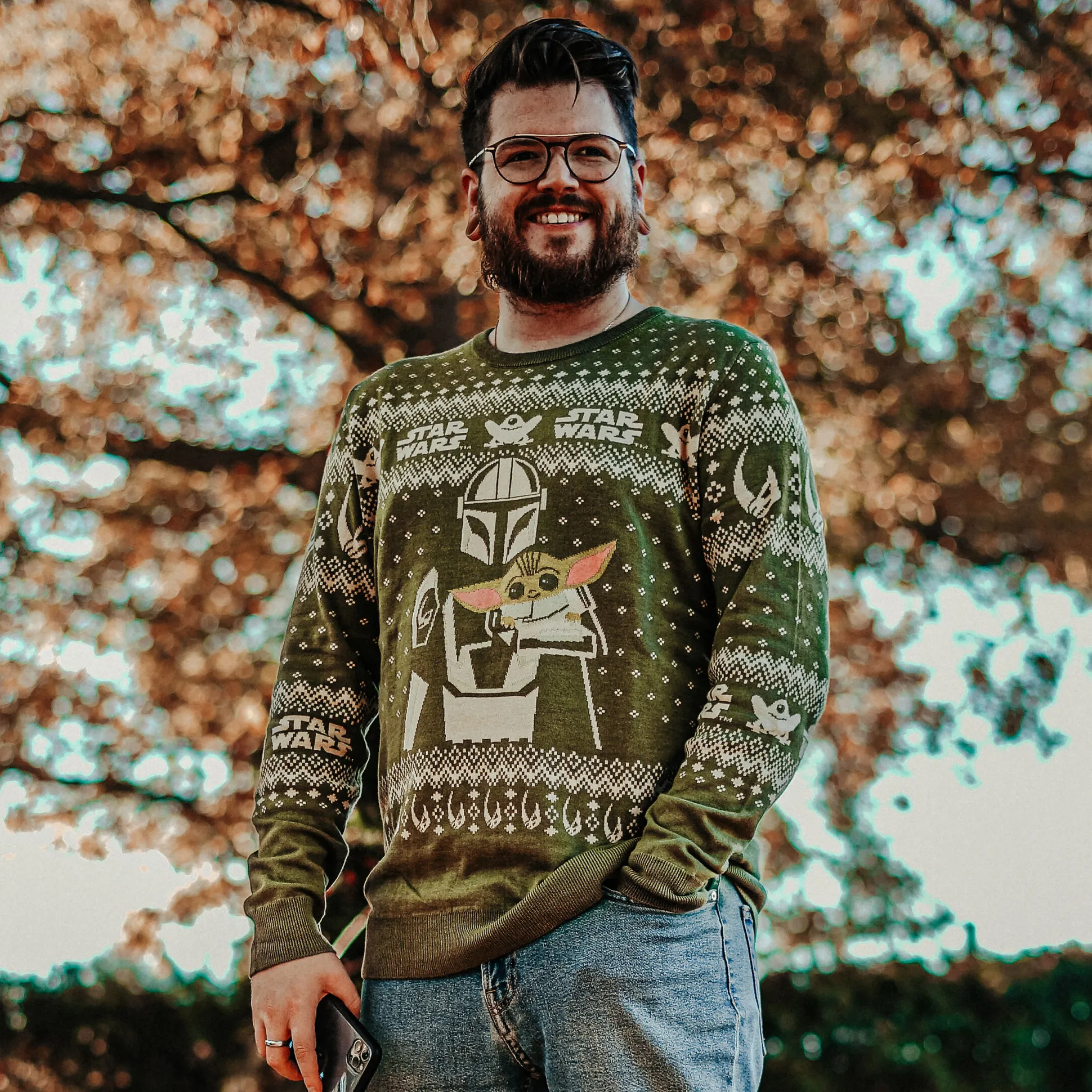 Mando en Grogu gebreide trui - Star Wars The Mandalorian