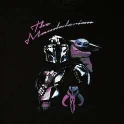 Mando en Grogu Hoodie zwart - Star Wars The Mandalorian