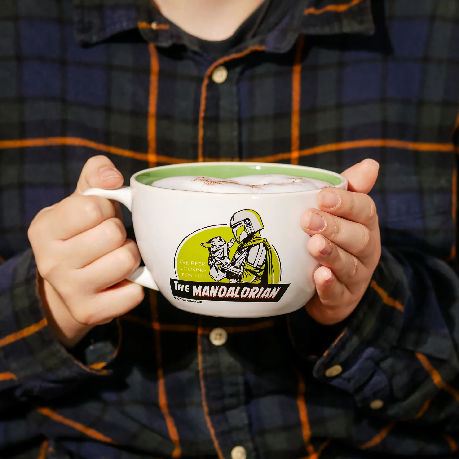 Mando en Grogu XXL Mok - Star Wars The Mandalorian