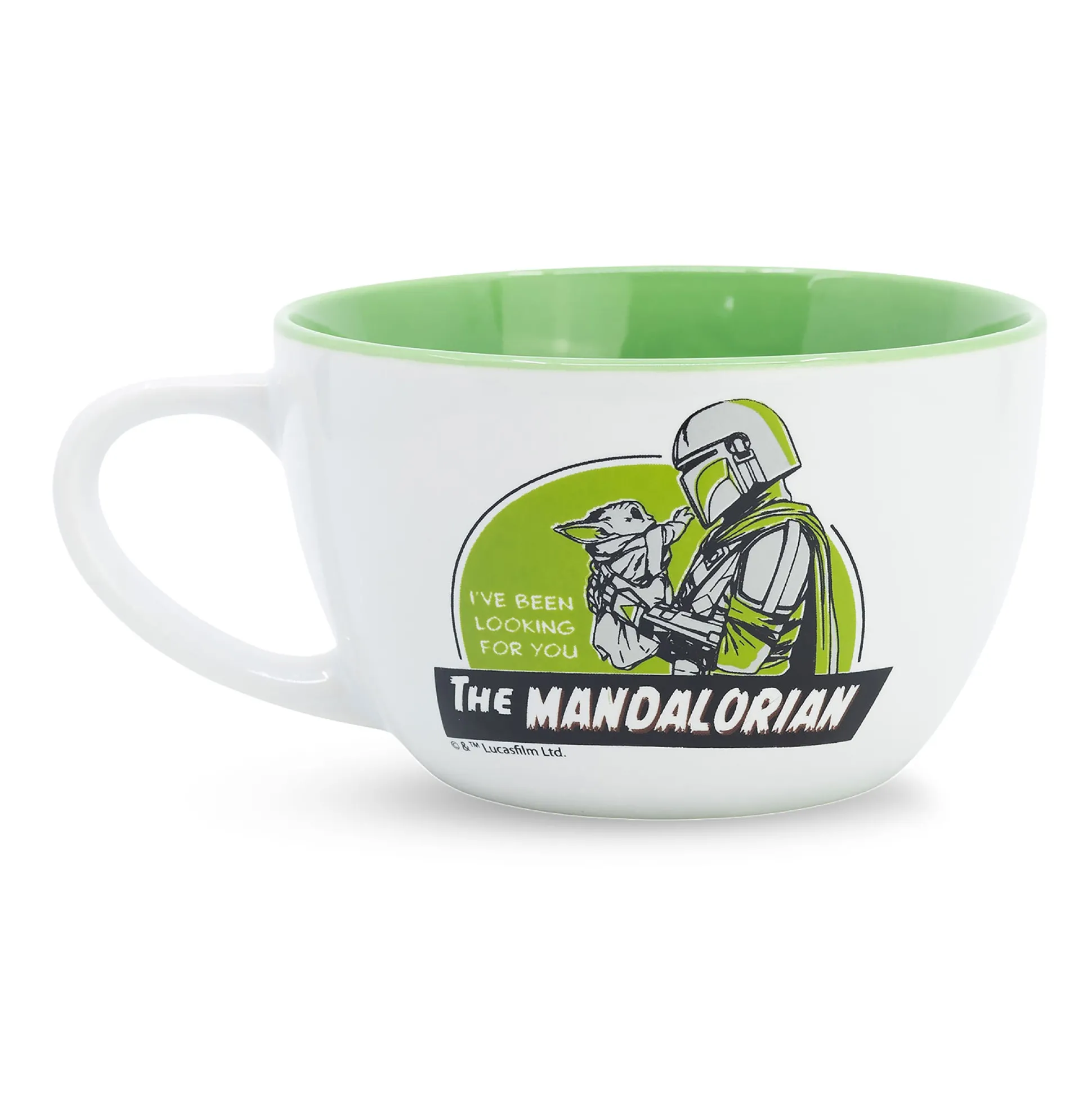 Mando en Grogu XXL Mok - Star Wars The Mandalorian