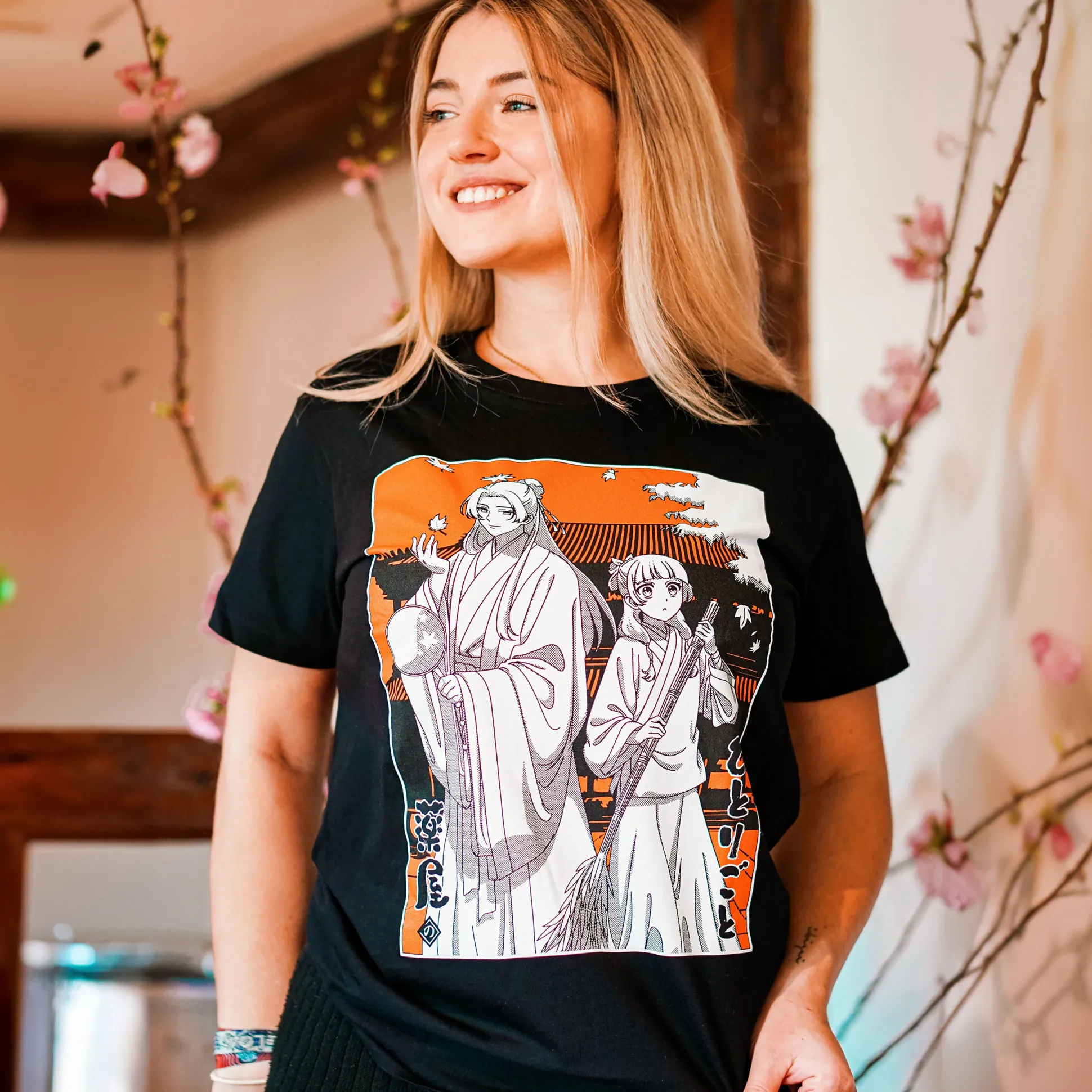 Maomao en Jinshi T-shirt voor fans van De Apothekersdagboeken
