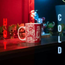 Marvel - Comic Logo Thermoeffect Mok