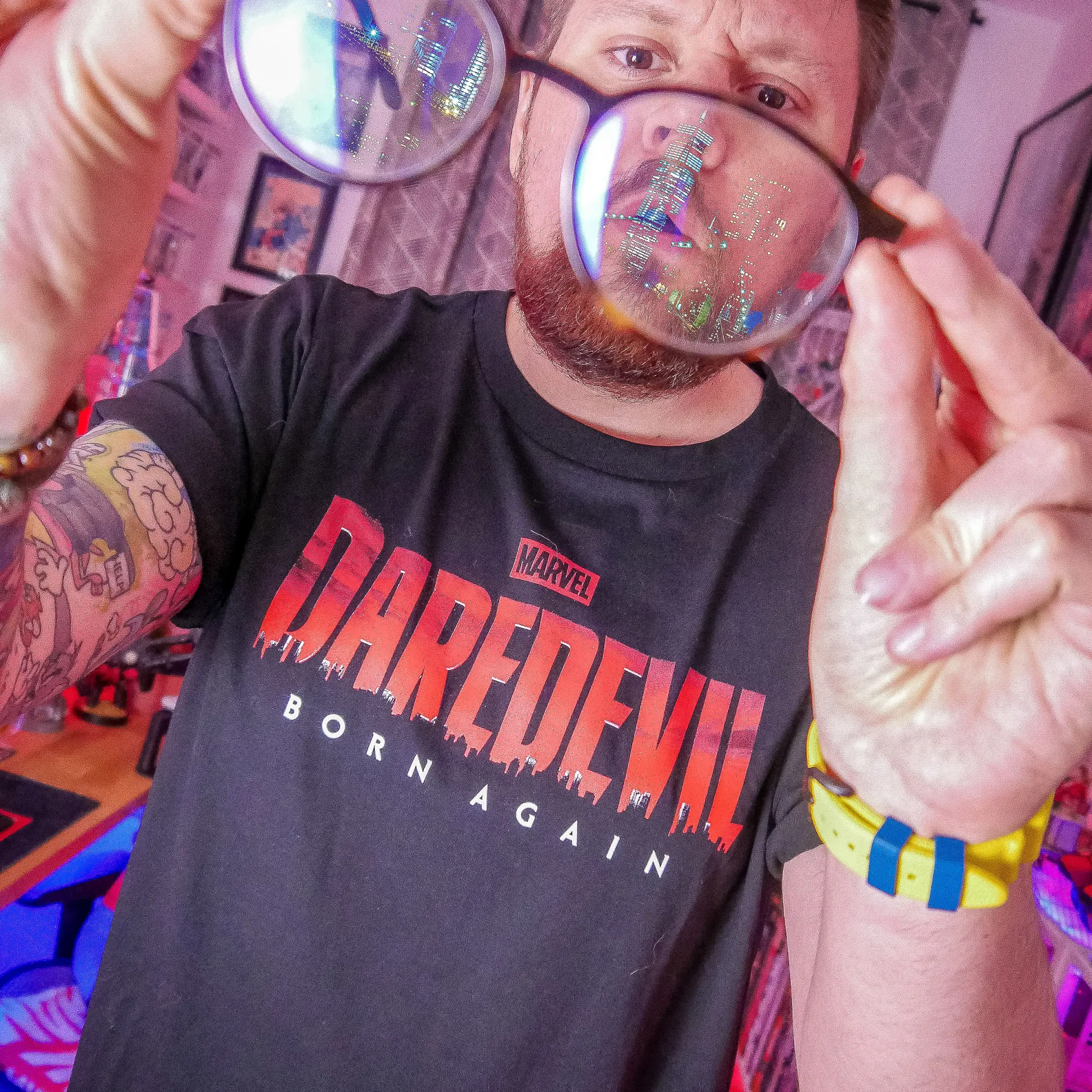 Marvel - Daredevil T-shirt zwart