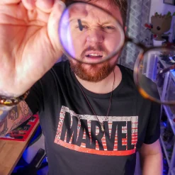 Marvel - Guardians Logo Shirt zwart