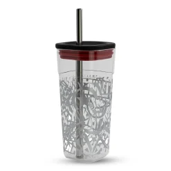 Marvel - Logo Beker met Rietje