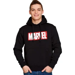 Marvel - Logo Hoodie Zwart