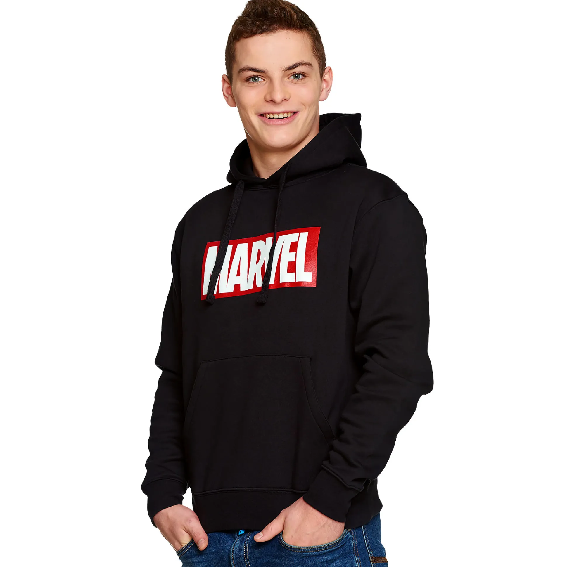Marvel - Logo Hoodie Zwart