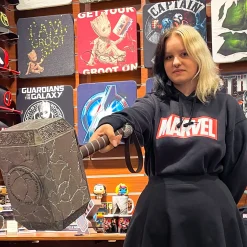 Marvel - Logo Hoodie Zwart