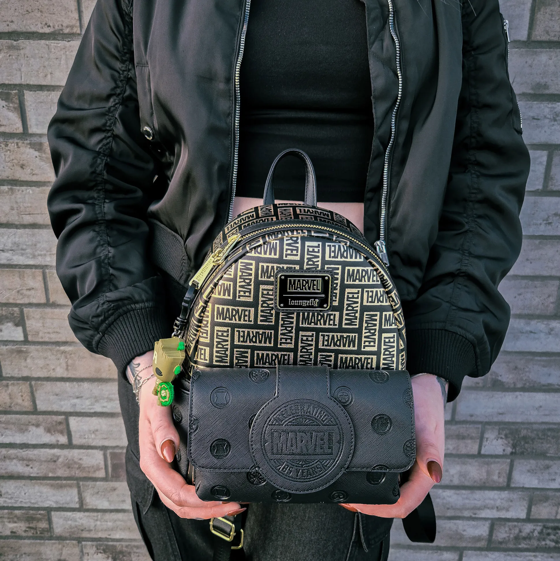 Marvel - Logo Mini Rugzak Zwart