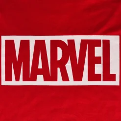 Marvel - Logo T-Shirt Biologisch Katoen rood