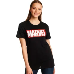 Marvel - Logo T-Shirt Zwart