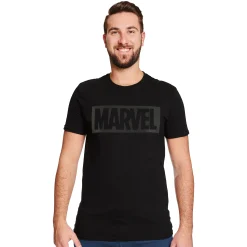 Marvel - Logo T-Shirt zwart