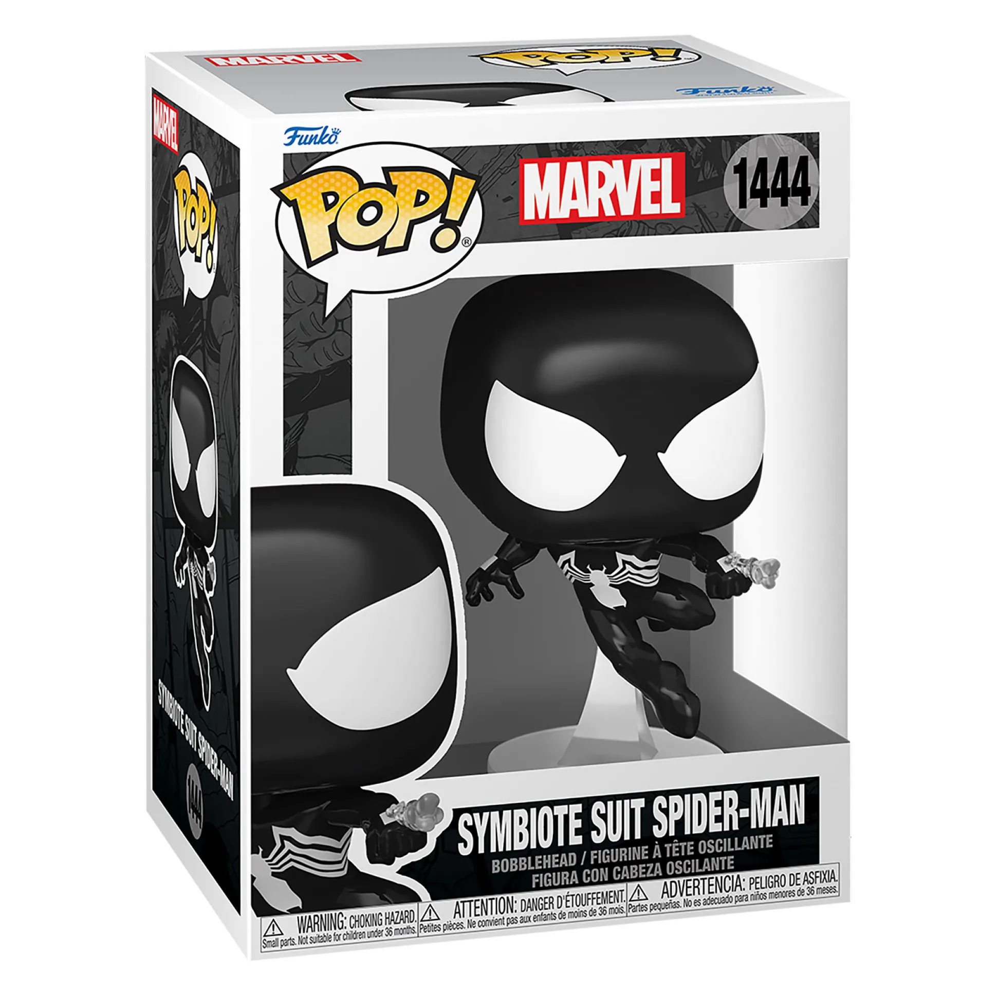 Marvel - Symbiote Suit Spider-Man Funko Pop Bobblehead Figuur