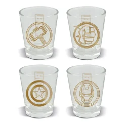 Marvel - Symbols shotglazen set van 4