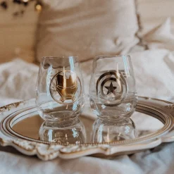 Marvel Avengers - Iron Man & Captain America Glazen 2-delige Set