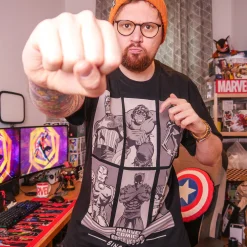 Marvel Comics - Super Heroes Since 1939 Oversize T-Shirt Zwart