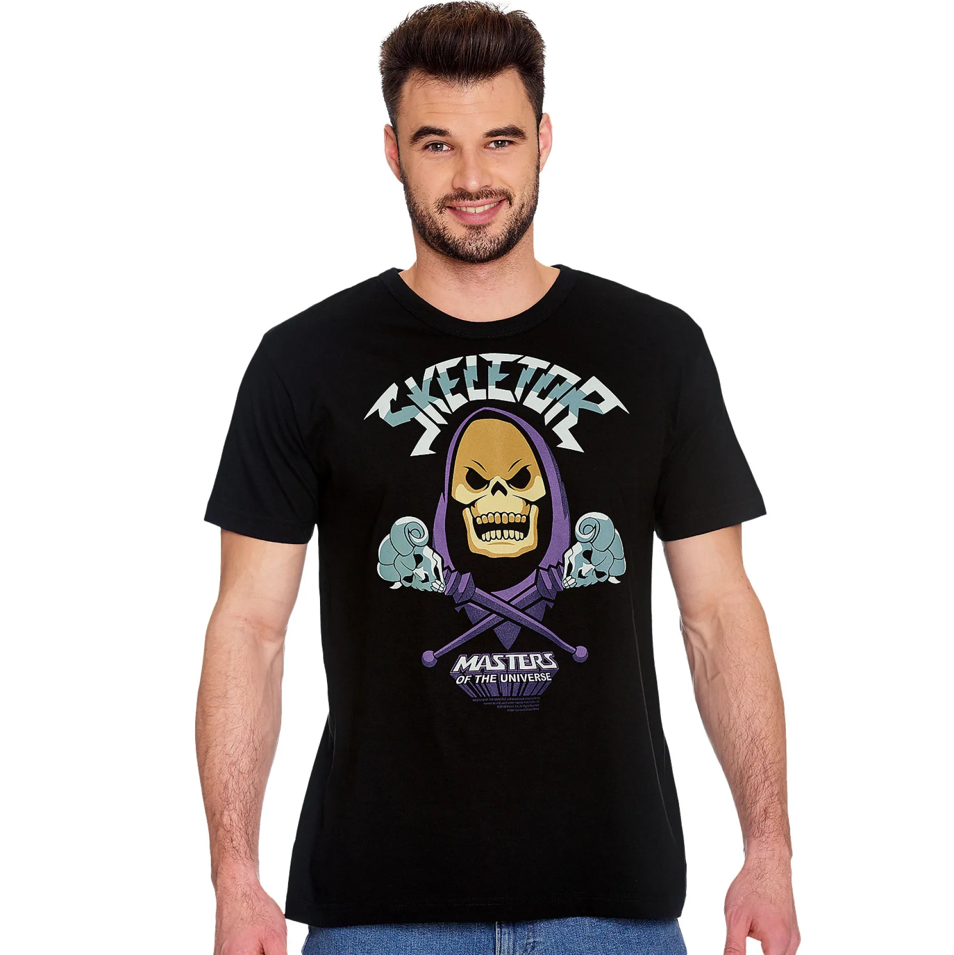 Masters of the Universe - Skeletor T-Shirt Zwart