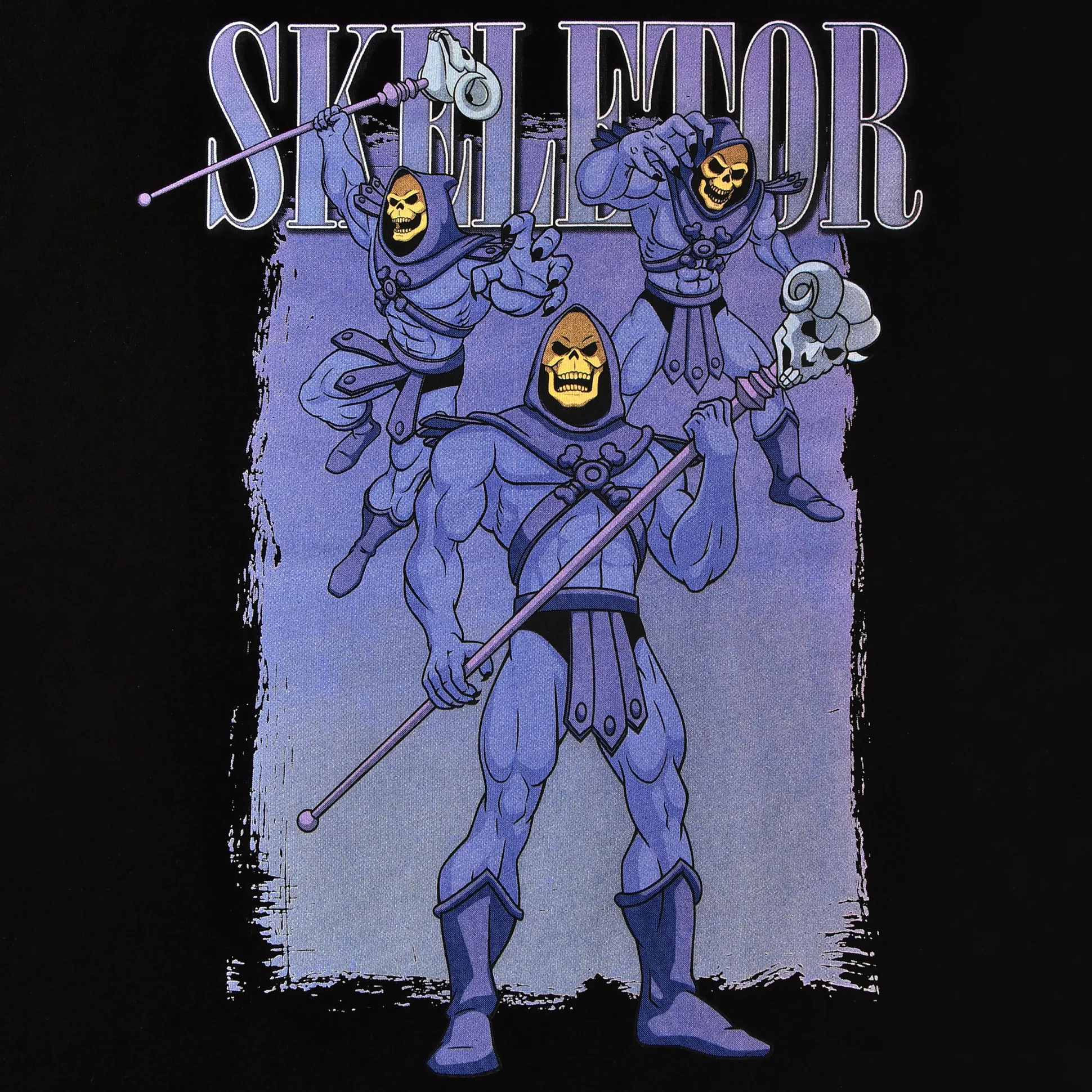 Masters of the Universe - Skeletor Schurkachtig Zwart T-Shirt