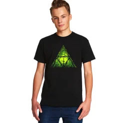 Meesterzwaard in het Bos T-shirt voor Zelda Fans Zwart