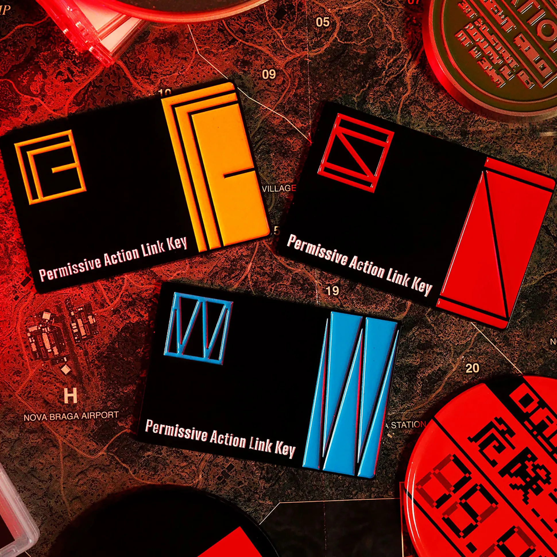 Metal Gear Solid - Beperkte Sleutelkaartenset