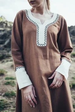 Middeleeuws Jurk Freya Zand