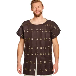 Middeleeuws kostuum tuniek heren bruin