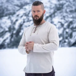 Middeleeuws vetershirt naturel