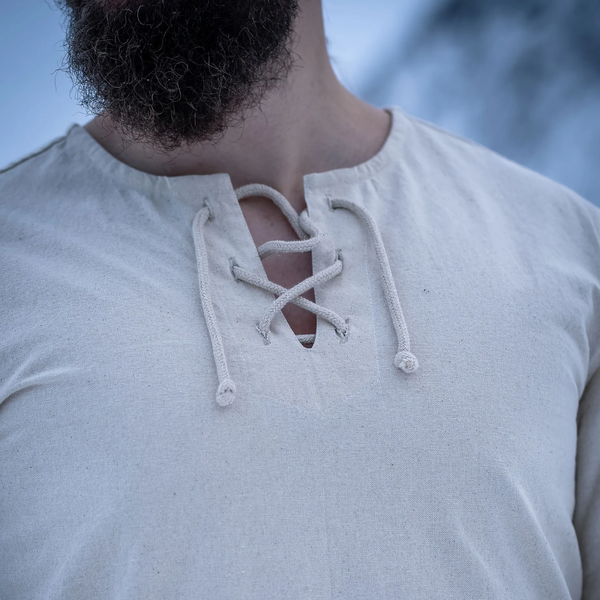 Middeleeuws vetershirt naturel