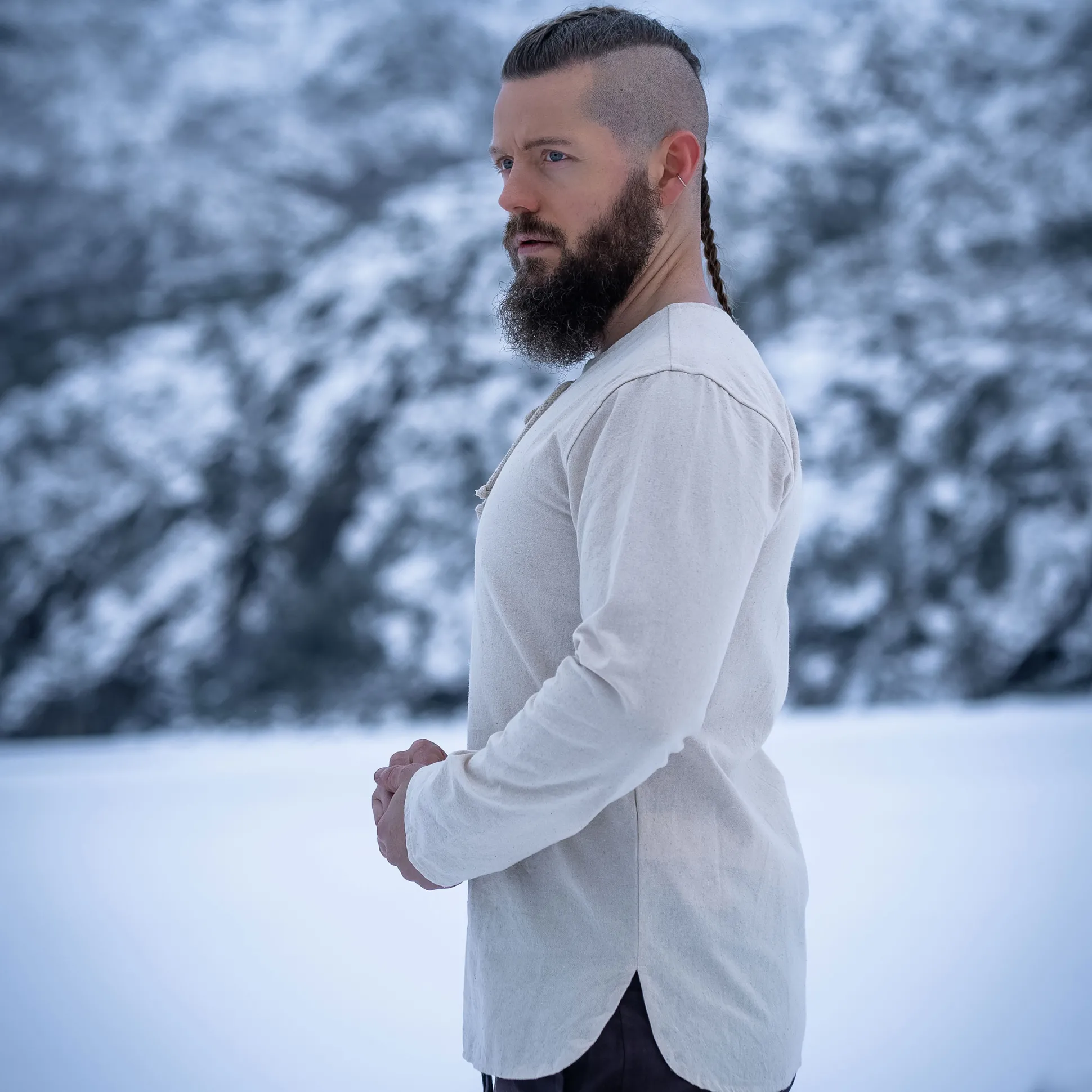 Middeleeuws vetershirt naturel