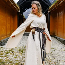 Middeleeuwse Jurk Begina Beige