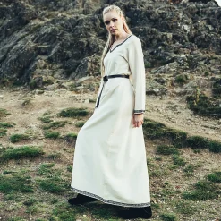 Middeleeuwse Jurk Brigida Beige