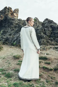 Middeleeuwse Jurk Brigida Beige