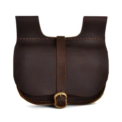 Middeleeuwse leren gordeltas Udo bruin