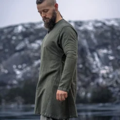 Middeleeuwse Linnen Tuniek Groen