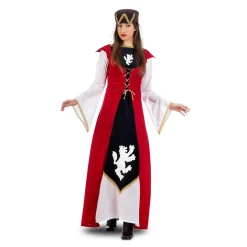 Middeleeuwse Noble Lady Lionheart - Vrouwenkostuum